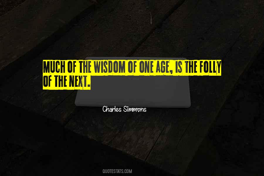 Charles Simmons Quotes #171196
