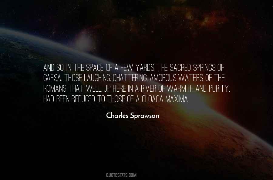 Charles Sprawson Quotes #1383657