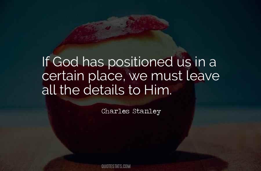Charles Stanley Quotes #144681
