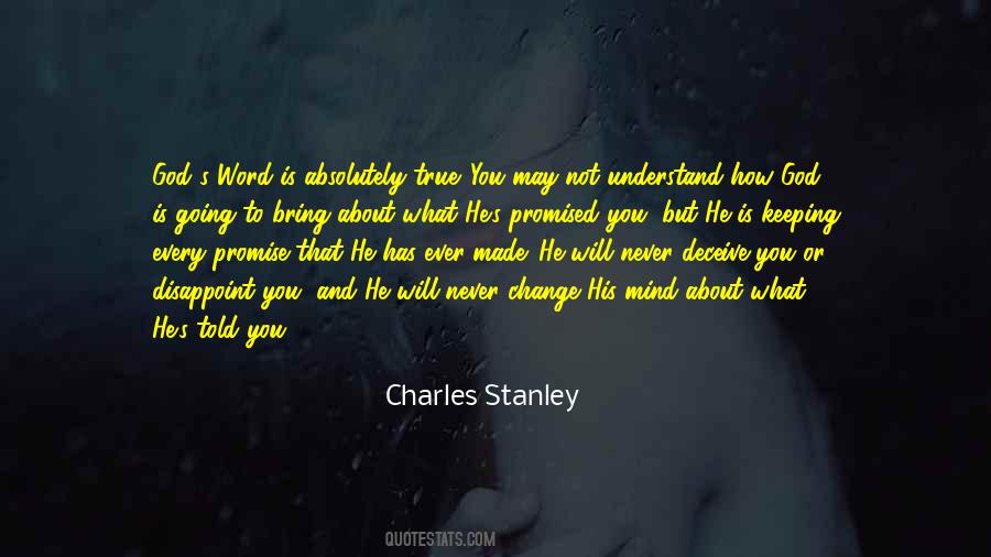 Charles Stanley Quotes #1843378