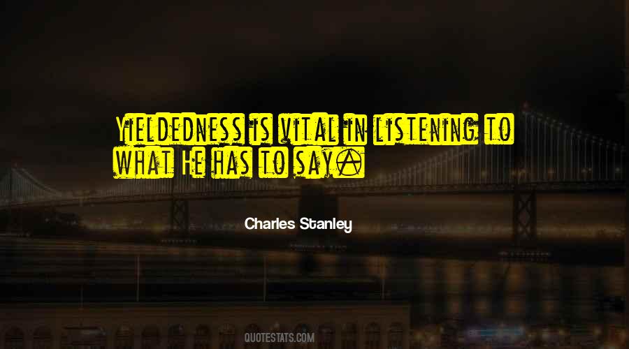 Charles Stanley Quotes #261382