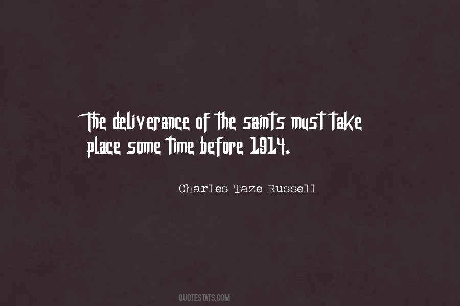 Charles Taze Russell Quotes #533894