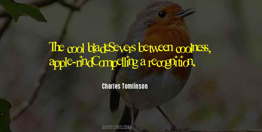 Charles Tomlinson Quotes #571170