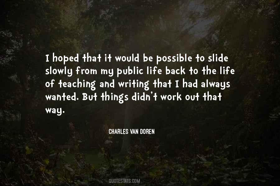 Charles Van Doren Quotes #1120248