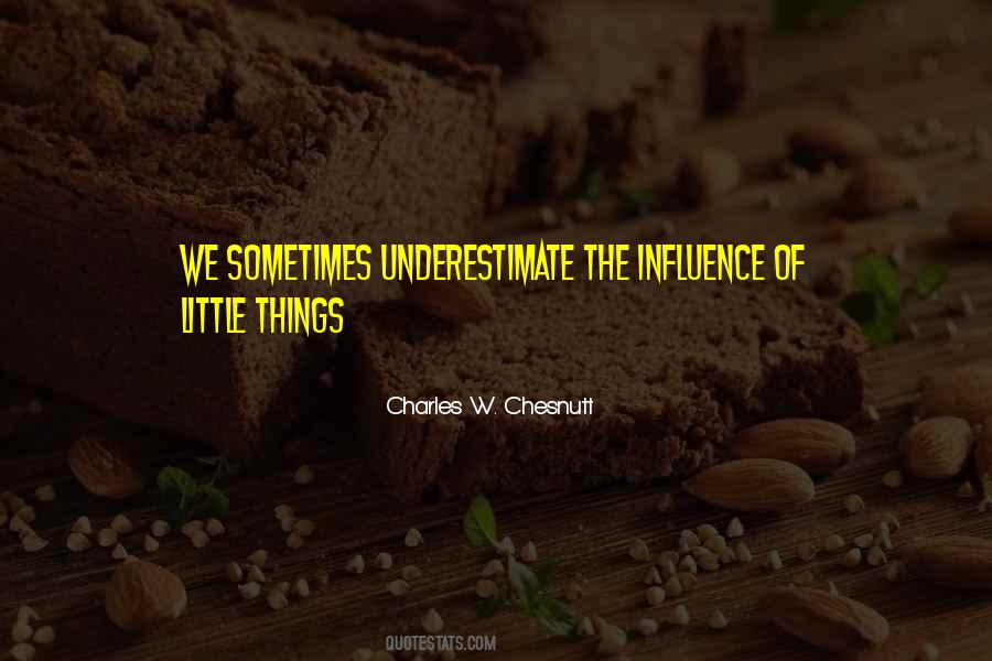 Charles W. Chesnutt Quotes #1641710