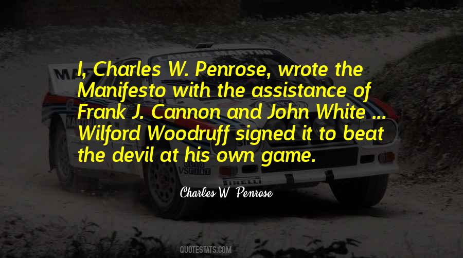 Charles W. Penrose Quotes #926323