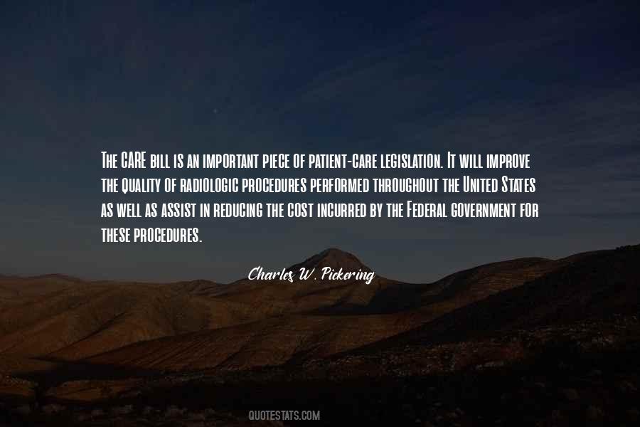 Charles W. Pickering Quotes #898999