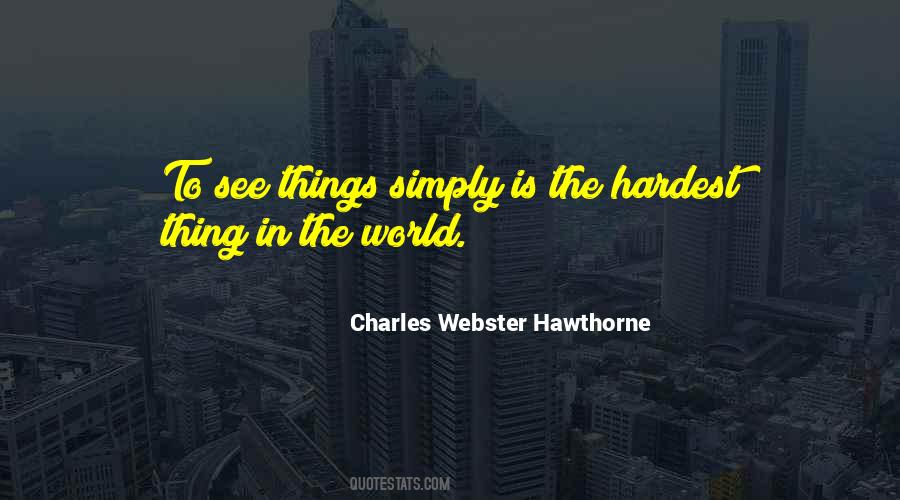 Charles Webster Hawthorne Quotes #695569