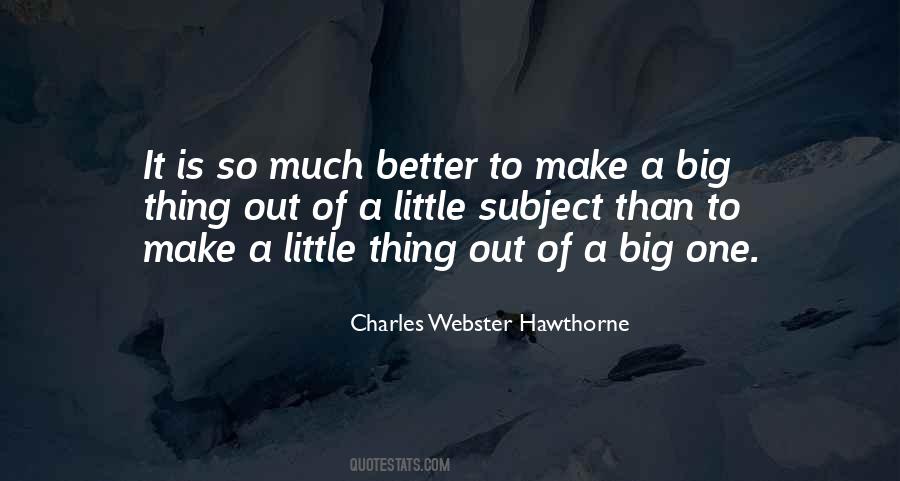 Charles Webster Hawthorne Quotes #92298