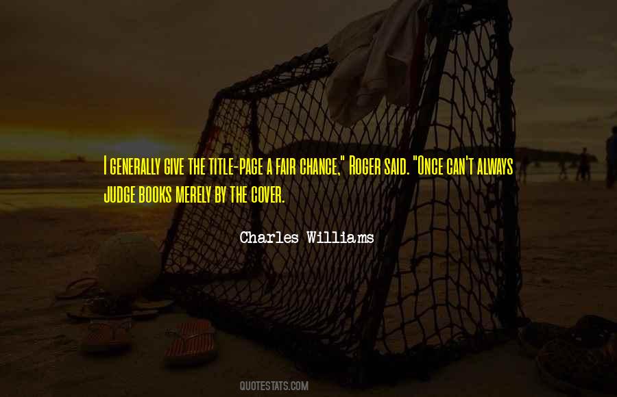 Charles Williams Quotes #91388