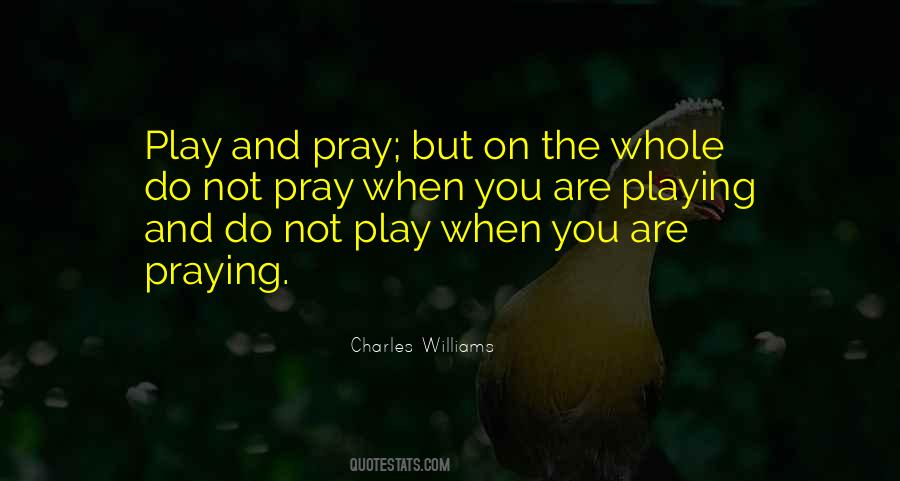 Charles Williams Quotes #942162