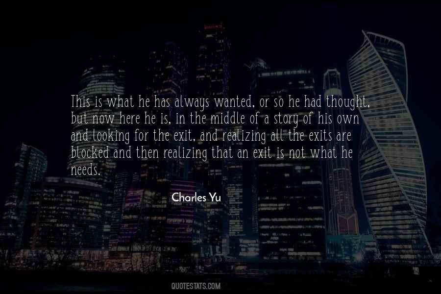 Charles Yu Quotes #1773901