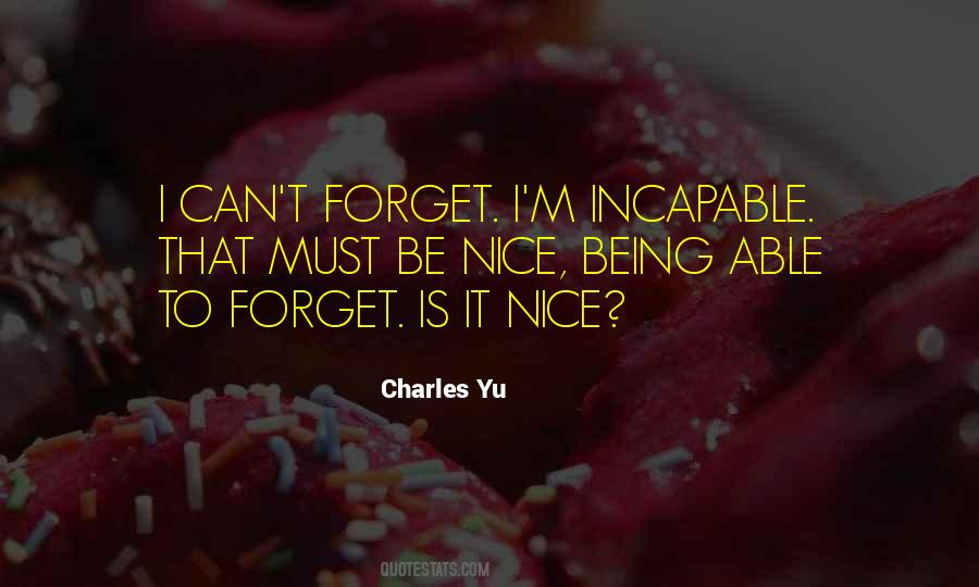 Charles Yu Quotes #737254