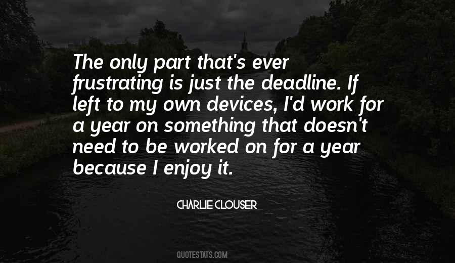 Charlie Clouser Quotes #569270