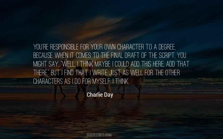 Charlie Day Quotes #603105