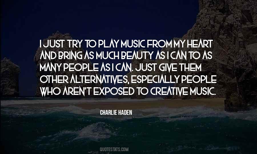 Charlie Haden Quotes #1754749