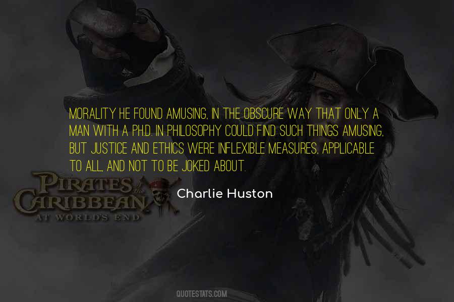 Charlie Huston Quotes #1642466