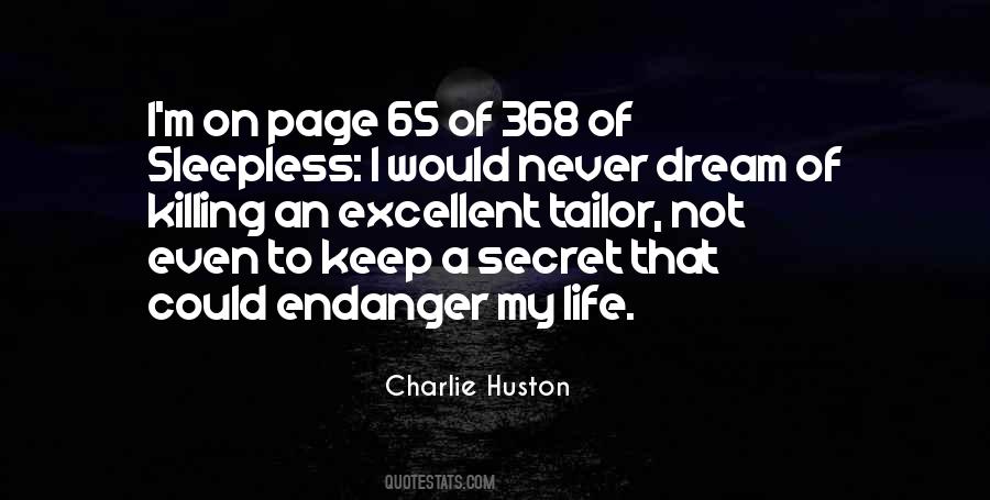 Charlie Huston Quotes #306955