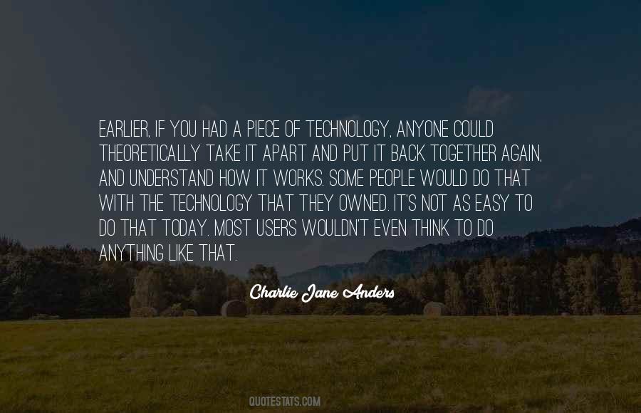 Charlie Jane Anders Quotes #1005170