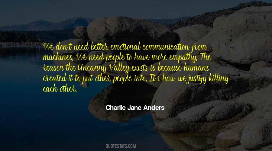 Charlie Jane Anders Quotes #166221