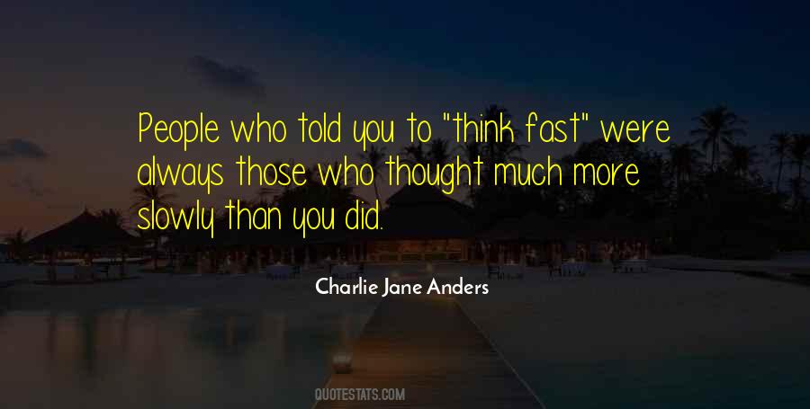 Charlie Jane Anders Quotes #934241