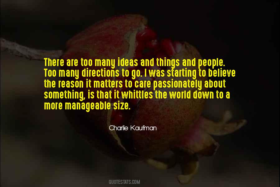 Charlie Kaufman Quotes #1457851