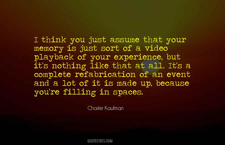 Charlie Kaufman Quotes #1666703