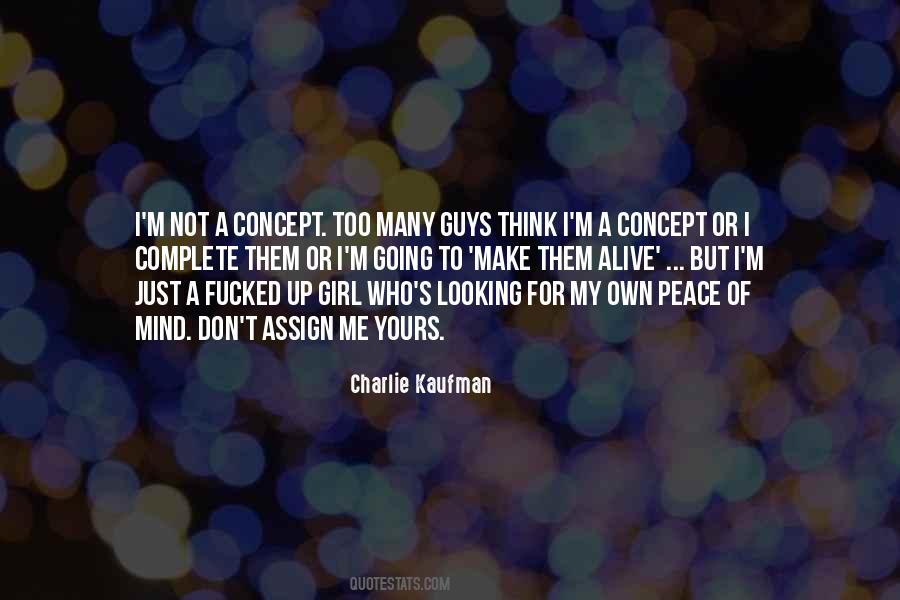 Charlie Kaufman Quotes #1867070