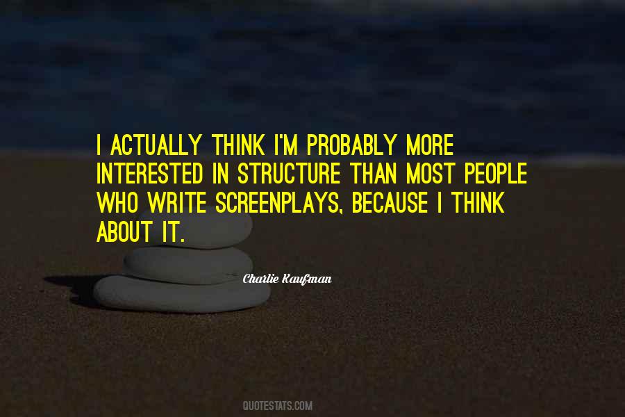 Charlie Kaufman Quotes #363767