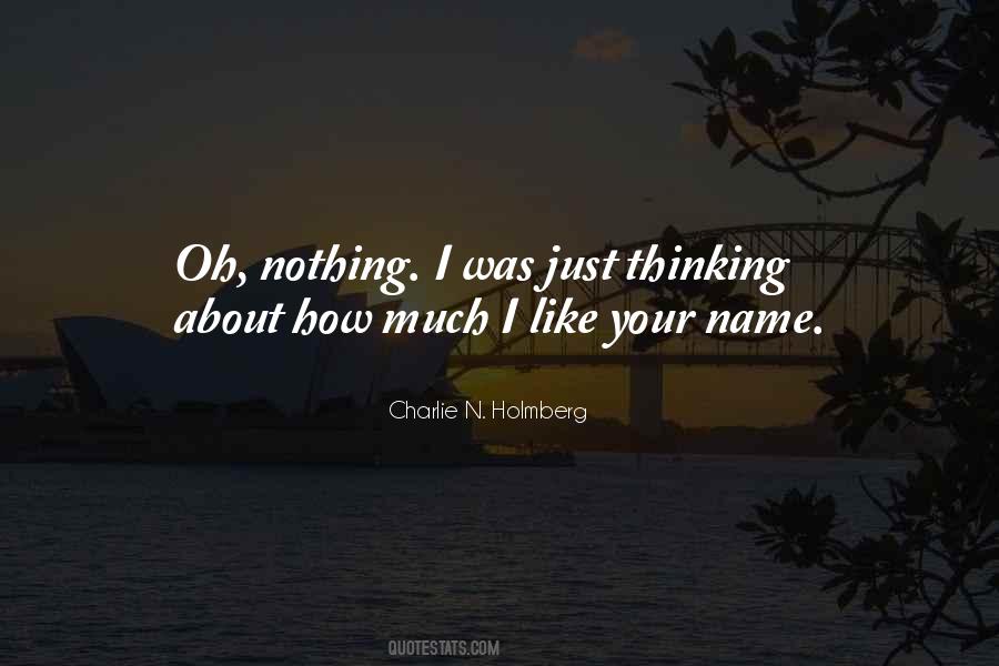 Charlie N. Holmberg Quotes #1643871