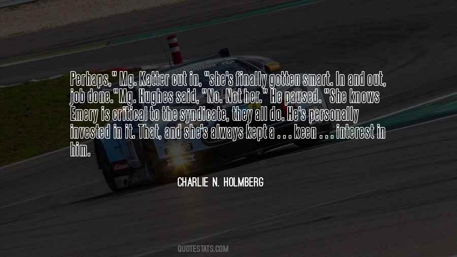 Charlie N. Holmberg Quotes #64851