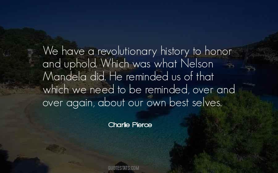 Charlie Pierce Quotes #91417
