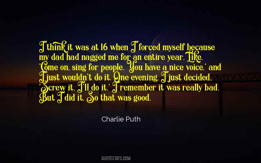 Charlie Puth Quotes #1479916