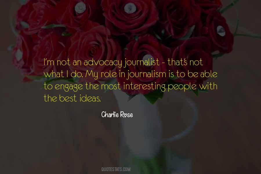 Charlie Rose Quotes #853291