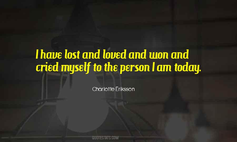 Charlotte Eriksson Quotes #1282683