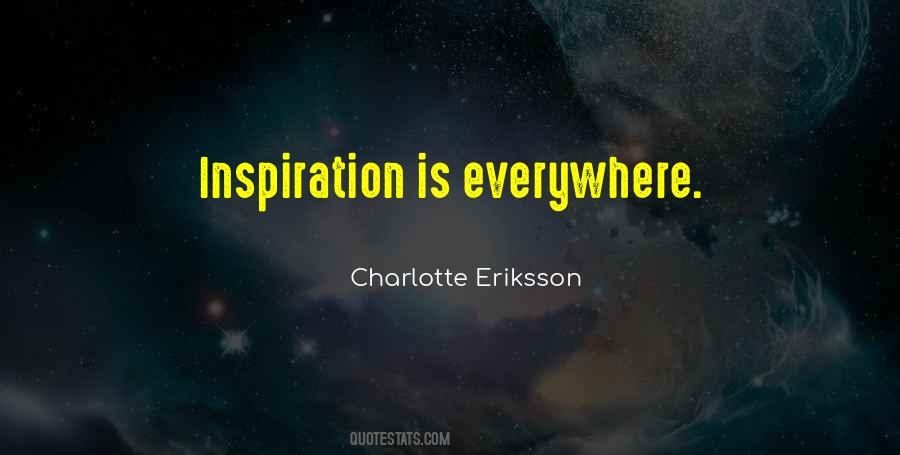 Charlotte Eriksson Quotes #156659