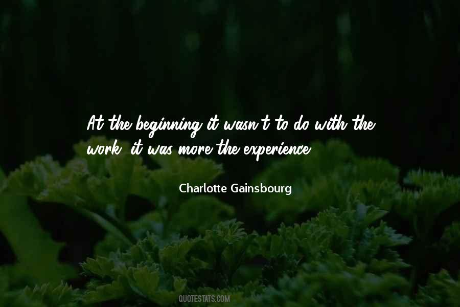 Charlotte Gainsbourg Quotes #1198377