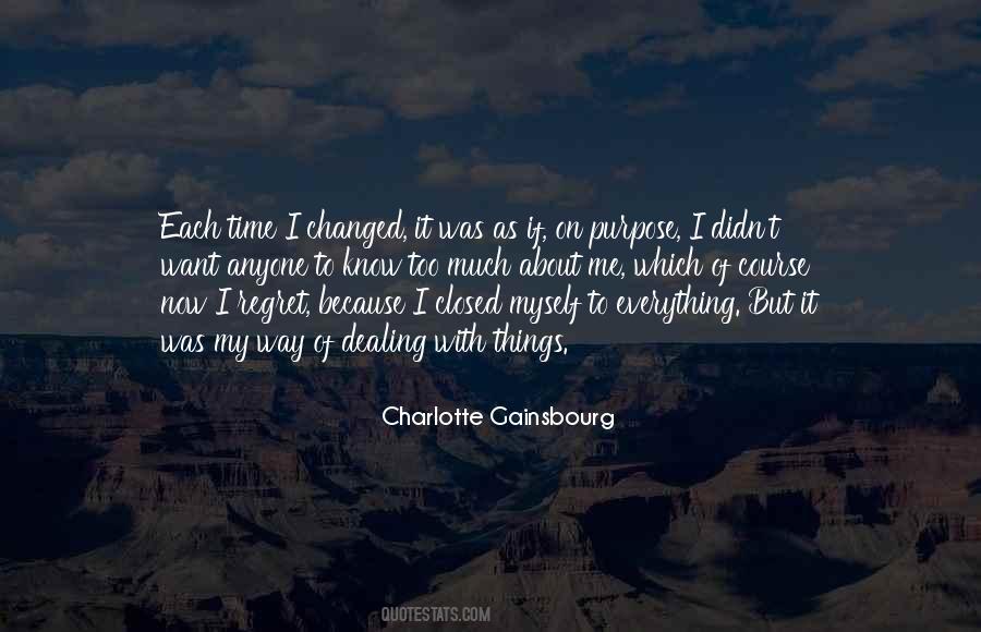 Charlotte Gainsbourg Quotes #1838493