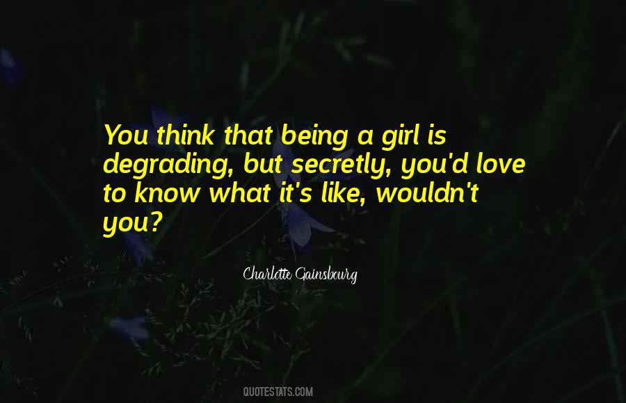 Charlotte Gainsbourg Quotes #636922