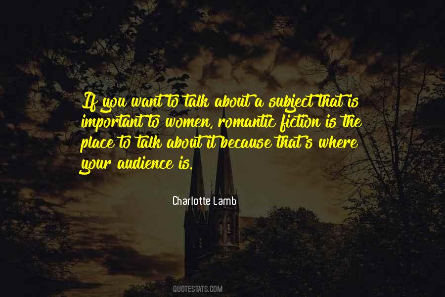 Charlotte Lamb Quotes #49451