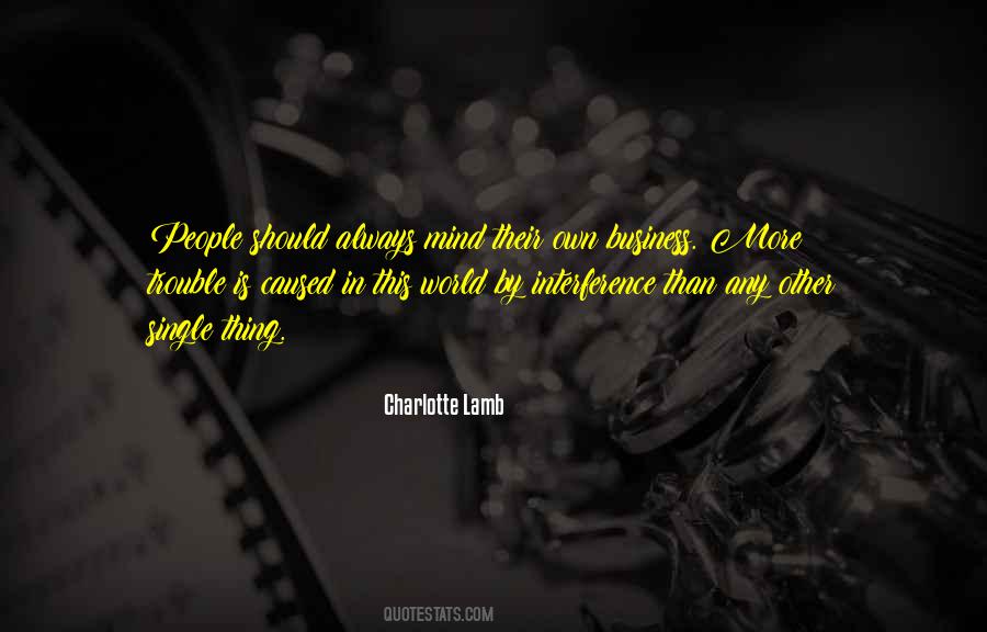 Charlotte Lamb Quotes #554015