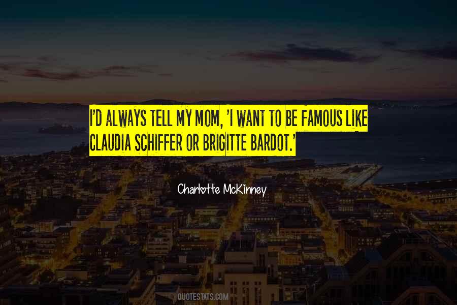 Charlotte McKinney Quotes #657343