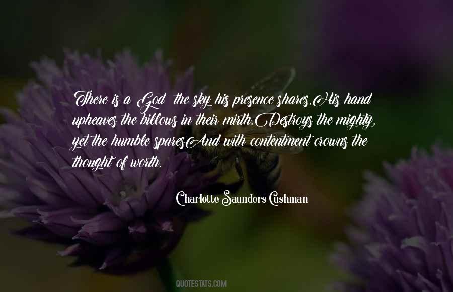 Charlotte Saunders Cushman Quotes #1427845