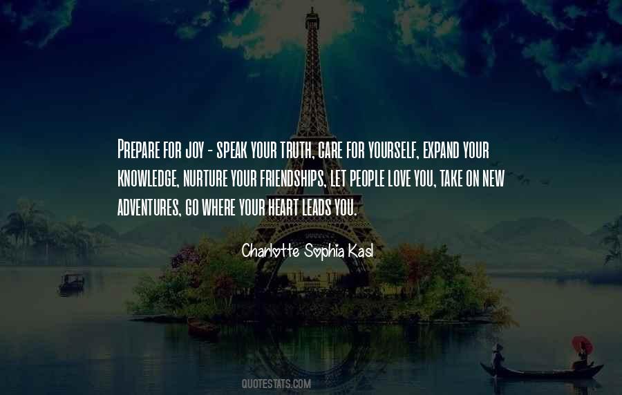 Charlotte Sophia Kasl Quotes #94011