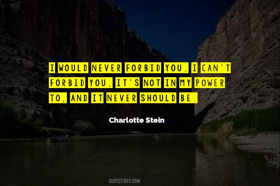 Charlotte Stein Quotes #1173663