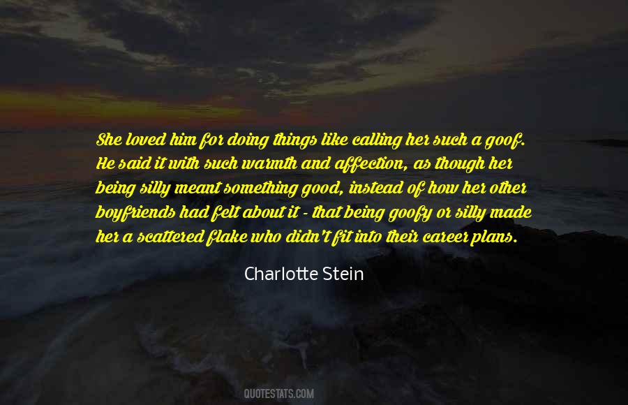 Charlotte Stein Quotes #26339