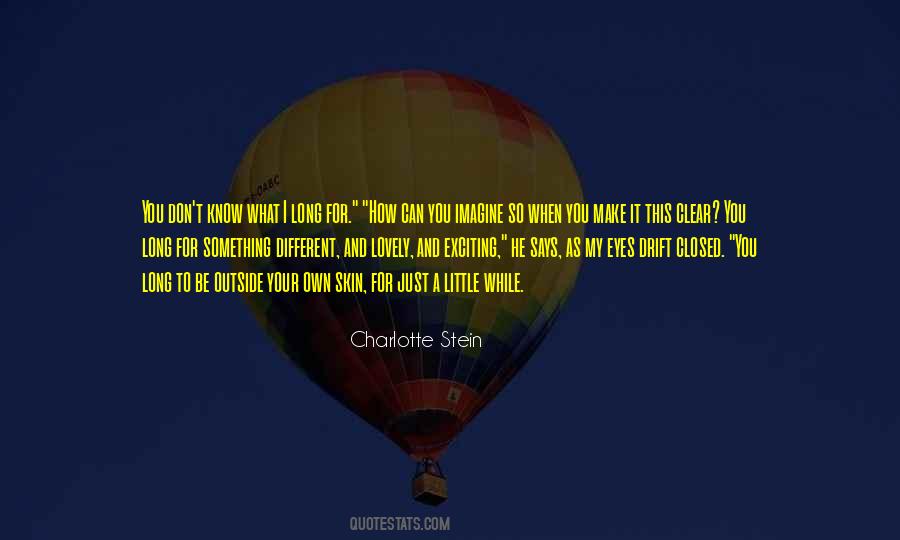 Charlotte Stein Quotes #281927