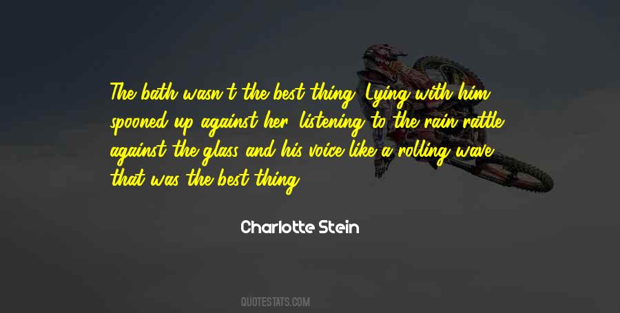 Charlotte Stein Quotes #292271
