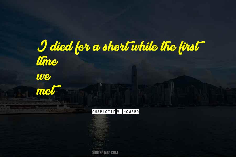 Charlotte V. Howard Quotes #435057