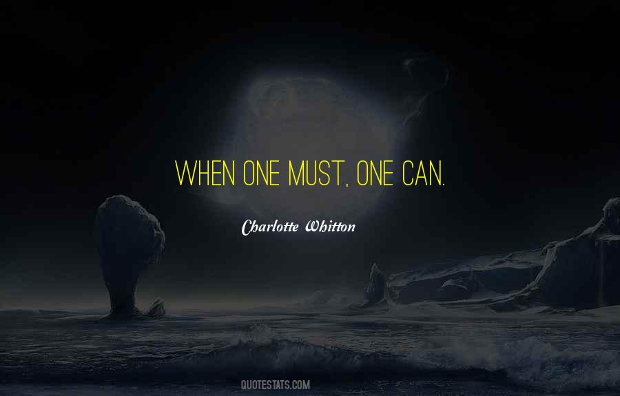 Charlotte Whitton Quotes #1430313